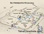 Map of Shanhaiguan Great Wall