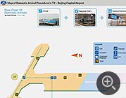 Beijing Capital Airport - Terminal 2 Domestic Arrival Map