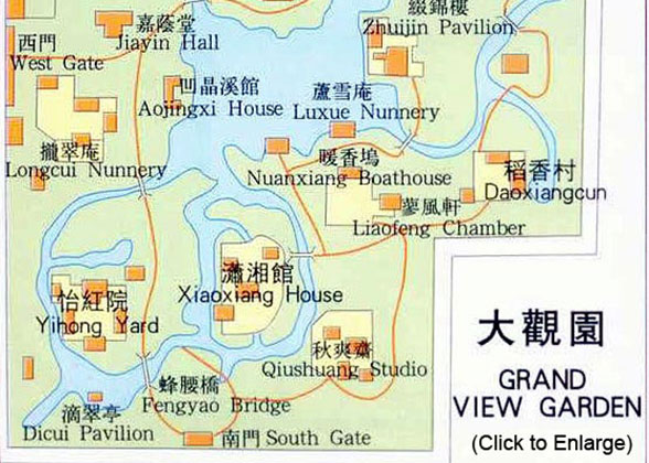 Map of Grand View Garden