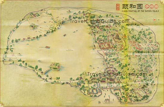 Beijing Summer Palace Map