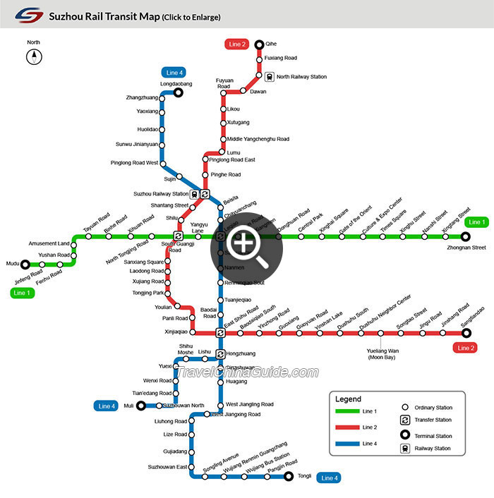 Suzhou Subway Map