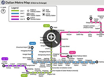 Dalian Subway Map