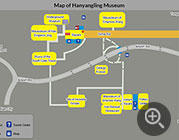 Map of Yangling Mausoleum of Han Dynasty