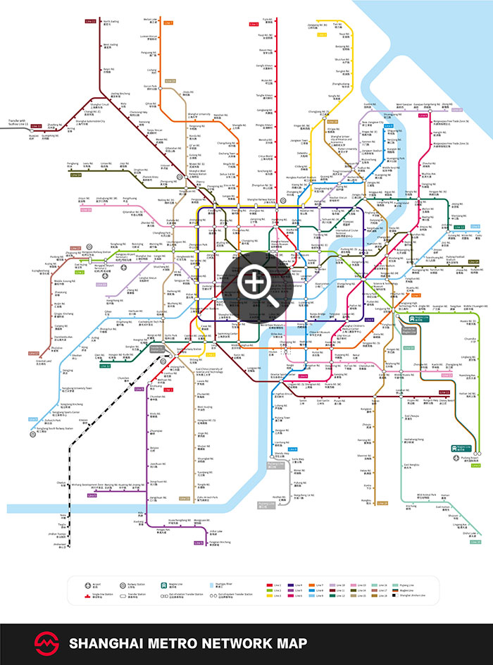 Shanghai Subway Map