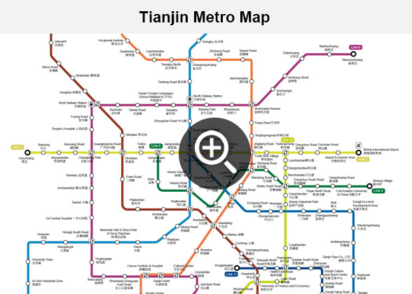 Tianjin Subway Map