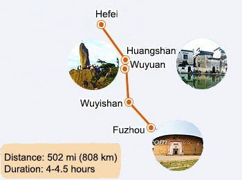 Hefei-Huangshan-Fuzhou Scenic Railway