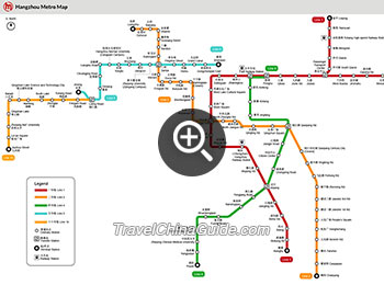 Hangzhou Subway Map