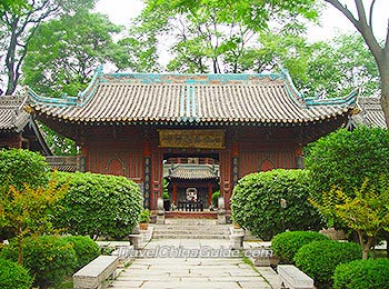 Xi'an Geat Mosque was originally built in 742 AD of Tang Dynasty