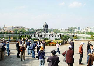 A Statue of Confucius