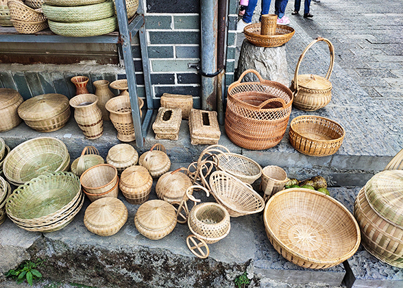 Handmade Items in Daxu Ancient Town