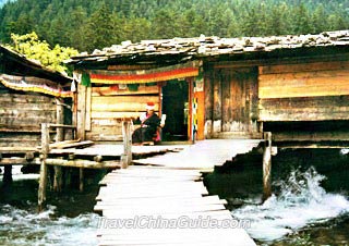 A Tibetan house in Shuzheng Village