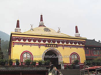 Brick Hall in the Wannian Temple, Mount Emei