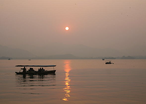 West Lake at Dusk