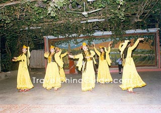 Uygur singing and dancing show