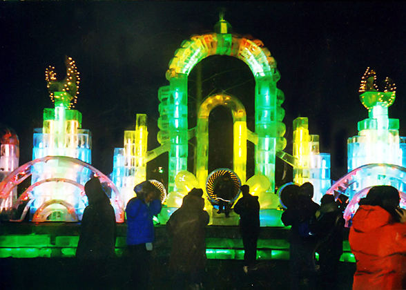 Ice Sculpture, Zhaolin Park 