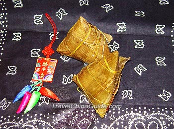 Zongzi - traditional food on Dragon Boat Festival