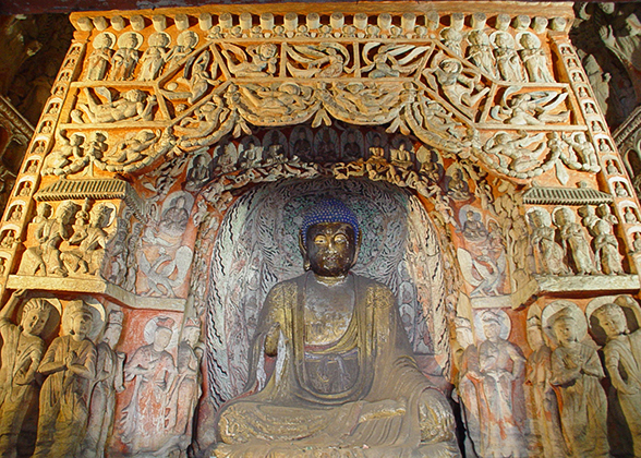 Yungang Grottoes, Datong 