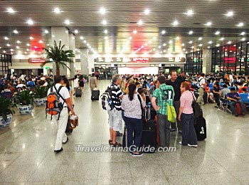 Beijing Railway Station Waiting Hall