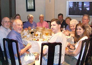 Our Guests Having A La Carte Meal in a Quality Restaurant