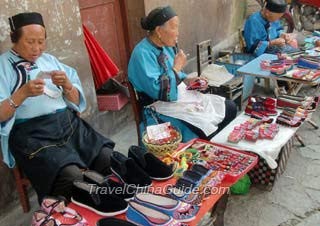 Old Han Minority People in Anshun