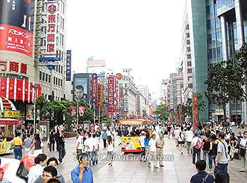 Busy Nanjing Road