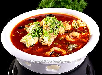 Fish Slices in Hot Chili Oil