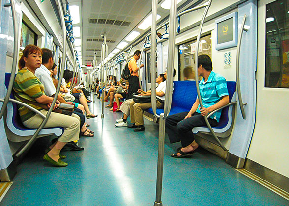 Shanghai Subway Carriage