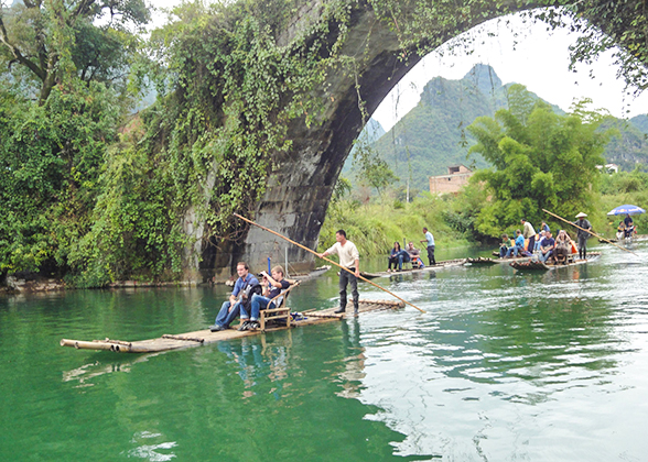 Drifting on a Bamboo Raft