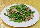 Stir-fried Shredded Pork with Green Pepper