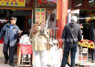 Stalls in the Culture Street