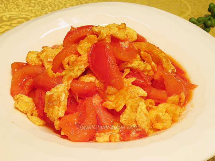 Scrambled Eggs with Tomatoes