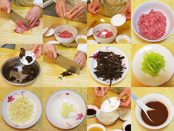 Preparation for Fish-Flavored Shredded Pork