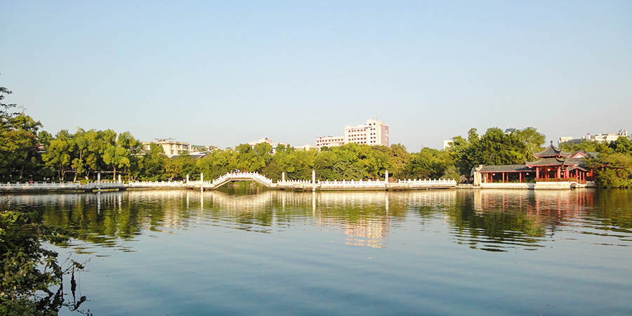 The Bridge on the Lake in Two Rivers Four Lakes