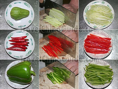 Preparation for Cold Lotus Root in Vinegar Sauce