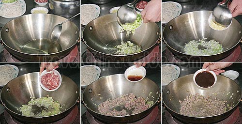 Stir-fry the Minced Pork