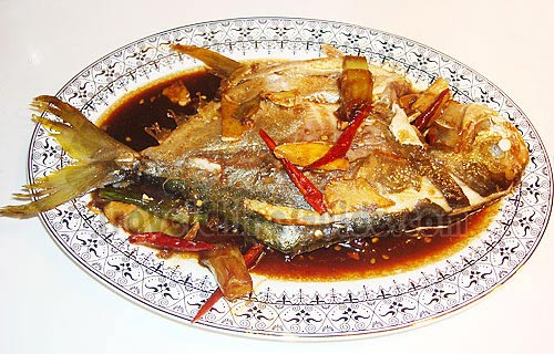 Braised Pomfret Completed