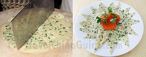 Serve Chinese Leek Pancakes