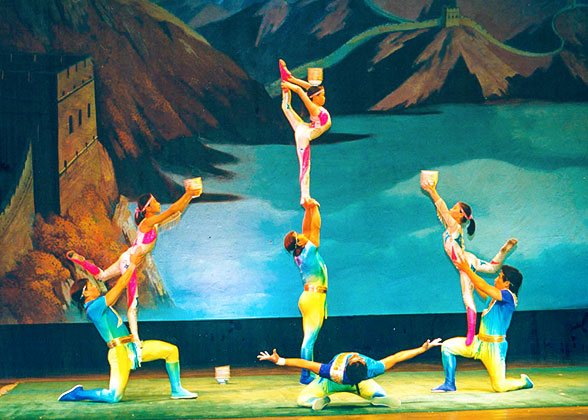 Acrobatic Show in Beijing 