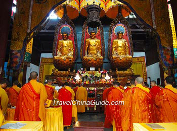 Zhiyuan Temple on Mt.Jiuhua, Hefei