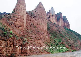 Danxia Landform, Kampula Scenic Area