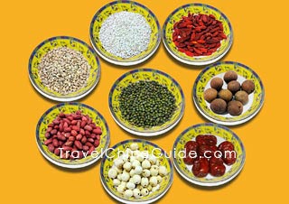 Ingredients of Laba Porridge