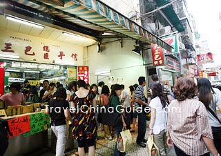 Macau snack store