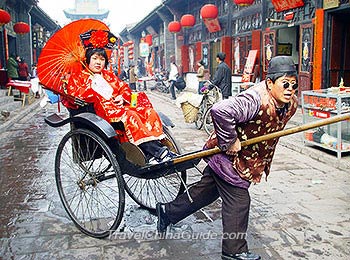 Pingyao rickshaw 