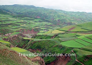 Beautiful Terraces in Huangnan