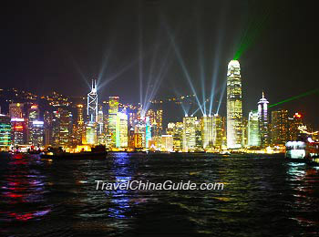 Victoria Harbour in Hong Kong