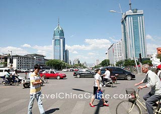 Downtown Area of Taiyuan 