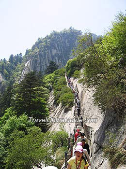 Mt.Huashan, Weinan