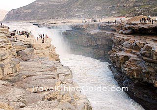 Hukou Waterfall of the Yellow River