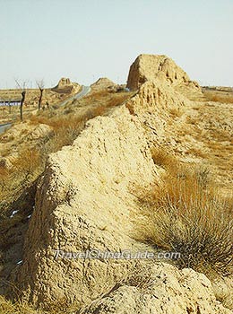 Great Wall Relics in Yulin 