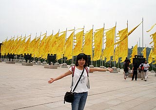 Staff at Huangdi Mausoleum